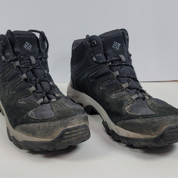 Columbia Mens Newton Ridge Plus II Waterproof Hiking Boots Black YM2956-010 12